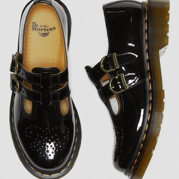 DR. MARTENS 8065 Patent Leather Mary Jane Shoes - Picture 7 of 15